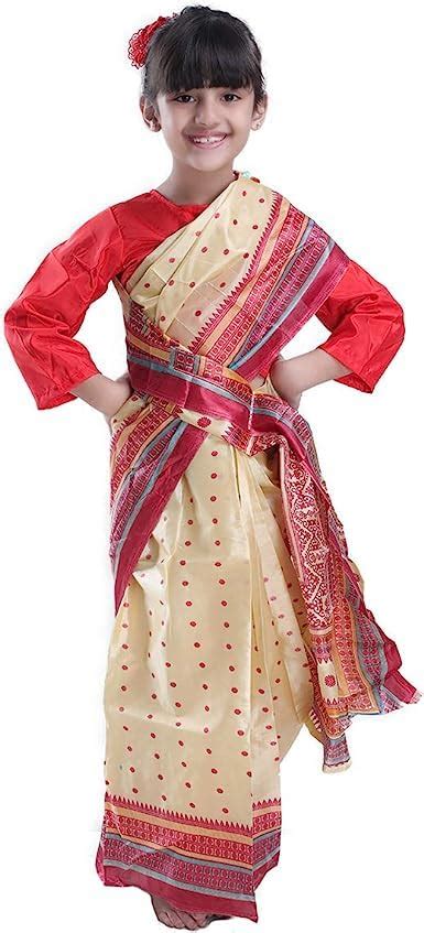 Brisbane Chairman Asam Saree | Traditional Bihu Dress for Girls Fancy ...