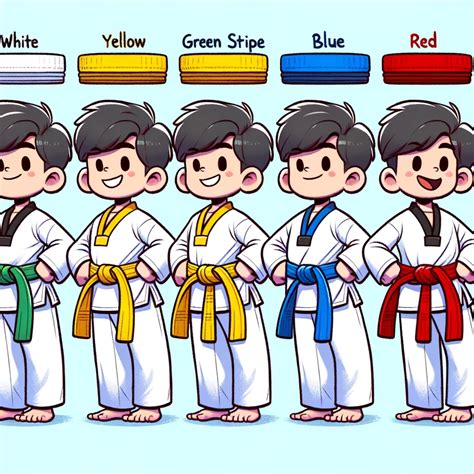 How many Taekwondo belts? - Tae Kwon Do Schools