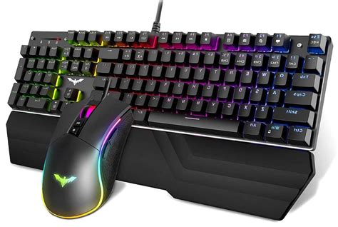 Havit Mechanical Keyboard and Mouse Combo RGB Gaming