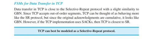 Computer Networks: Does TCP uses negative acknowledgement?