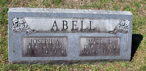 Joseph Andrew Abell (1889-1980) - Mémorial Find a Grave