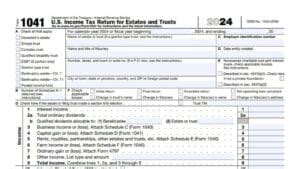 Image result for Form 1041 Filing Tips