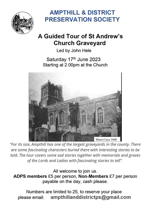 Graveyard Walk – The Ampthill & District Preservation Society
