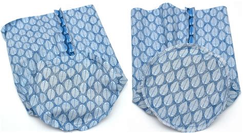 How to make a round bottom drawstring bag +free pattern - I Can Sew This