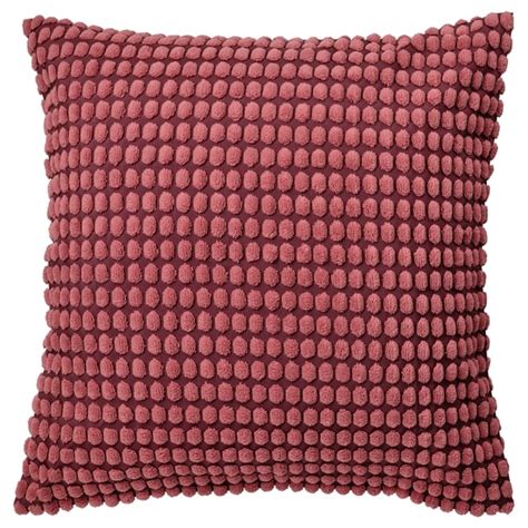 SVARTPOPPEL cushion cover, light red, 65x65 cm (26x26") - IKEA