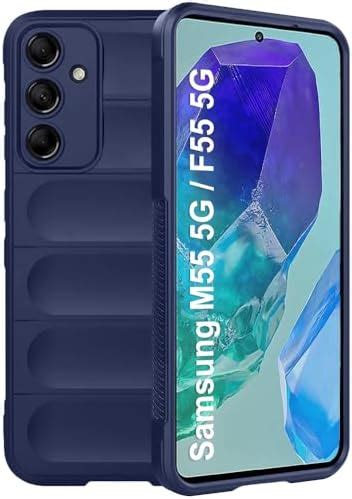 TheGiftKart Liquid Silicon Back Cover Case for Samsung Galaxy M55 ...