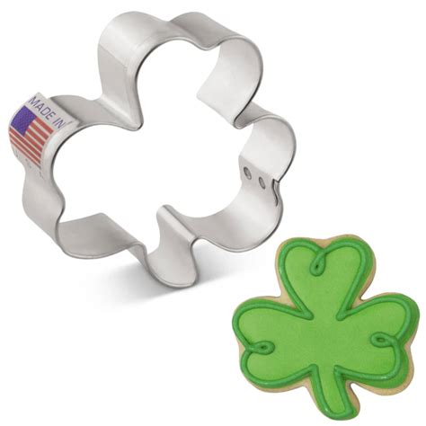 Ann Clark Mini Shamrock Cookie Cutter - Miss Biscuit