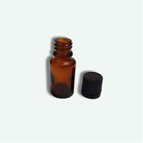 Amber Glass Bottles and Euro Droppers Essential Oils 10 ml