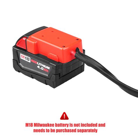 For 18V Milwaukee M18 Jumper Starter 8AWG 6.65FT Cable Tooling Cord ...