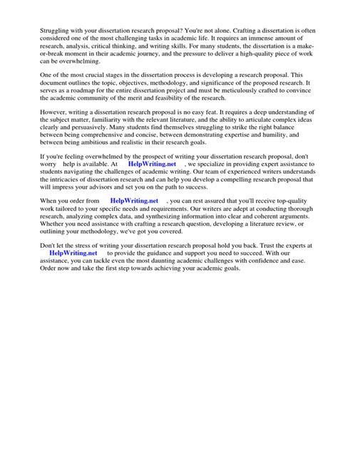 Image result for Dissertation Research Proposal Example