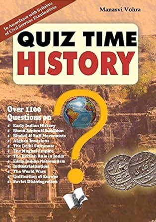 Quiz Time History : MANASVI VOHRA: Amazon.in: Books