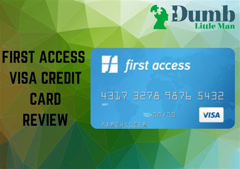 First Access Visa Credit Card Reviews: No Credit History Required?