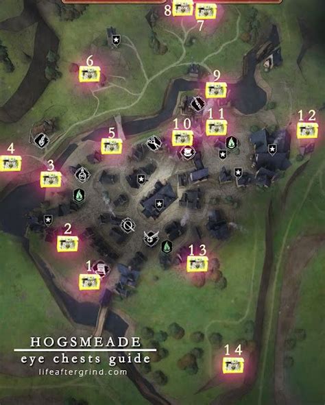 Hogwarts Legacy - Hogsmeade Eye Chests Guide