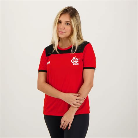 Flamengo Grasp Women Red Shirt - Futfanatics