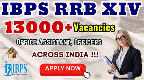 IBPS RRB Recruitment 2025 Notification Released: Apply for 13,217 Vacancies
