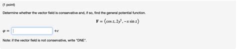 Find Potential Function 的图像结果