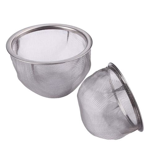 Buy Leadigol 2 Piece Tea Strainer for Teapot,Stainless Steel Drainer ...