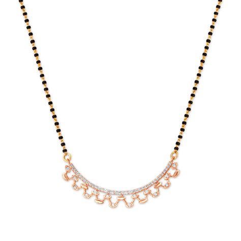 Intricate Vibrant Diamond Mangalsutra