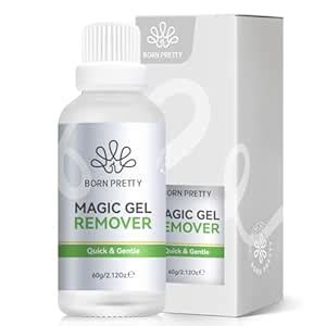 Buy BORN PRETTY 60g Magic Gel Nail Polish Remover with New Upgraded ...