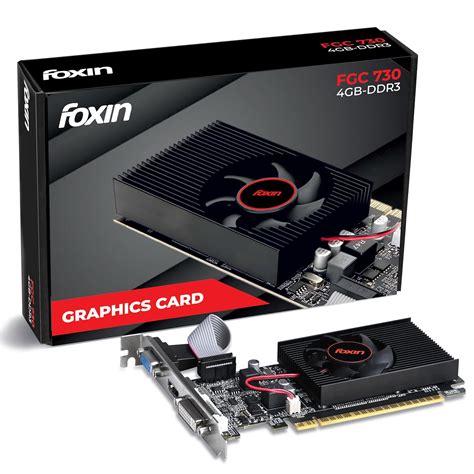 Amazon.in: Buy Foxin GT 730 Graphics Card 4GB DDR3 128-Bit | PCIe 2.0 ...