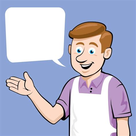 Shopkeeper Cartoon Vector 的图像结果