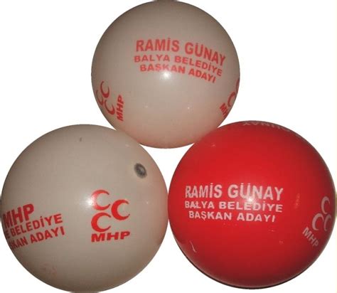 MİLLET VEKİLİ ADAYLARINA SECİM İÇİN PLASTİK TOPLAR