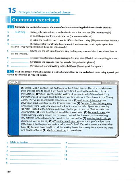 Image result for Reducec Relative Participle Clauses