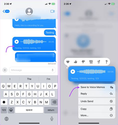 How to Send a Voice Message on iPhone (via iMessage) - Guiding Tech