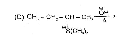 In which reaction product formation takes place by Hoffmann rule