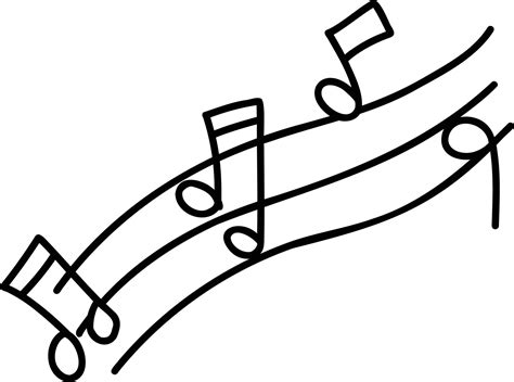 Hand Drawn musical notes illustration 14533115 Vector Art at Vecteezy