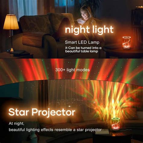 RGB Vase Lamp Intelligent LED Vase Lamp APP Controls Romantic Illusion ...