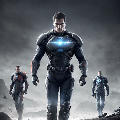 Concept: Henry Cavill as Commander Shepard in Mass Effect Movie/Show ...