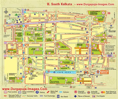 South Kolkata Road Map ~ CINEMERGENTE