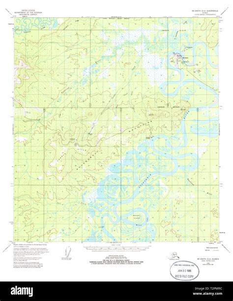 Map Of Mcgrath Alaska