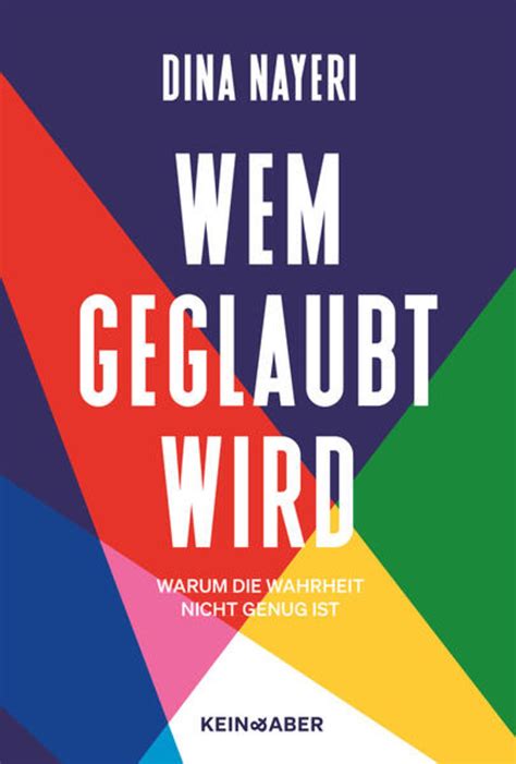 'Wem geglaubt wird' von 'Dina Nayeri' - Buch - '978-3-0369-5005-1'