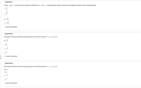 Image result for Solving Objective Functions Using Slope