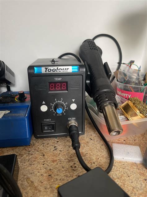 Tool help! Fahrenheit to Celsius on 858D hot air gun / rework station ...