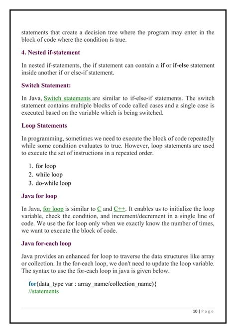 Image result for Java Notes PDF