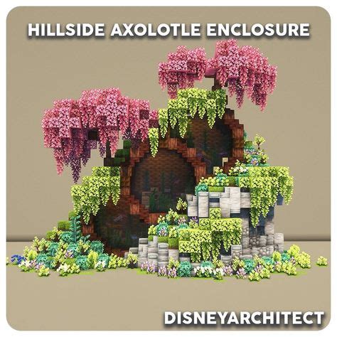 Image result for Axolotl Minecraft Enclosure Tutorial