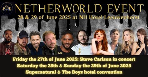 Netherworld Event, NH Noordwijk Conference Centre Leeuwenhorst, 27 June ...