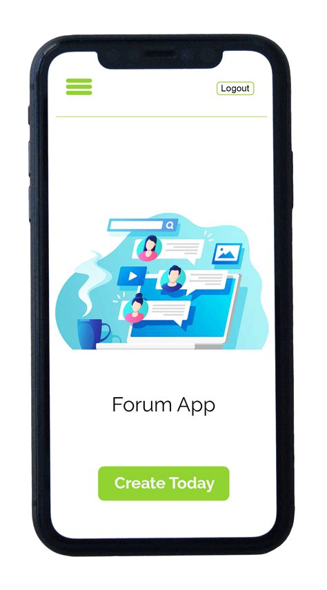 Image result for Create Forum App Design