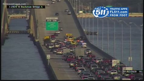 Lanes of Buckman Bridge closed due to crash with injuries ...