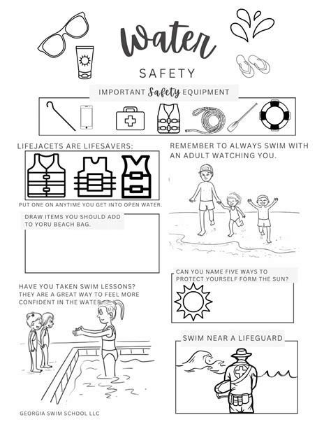 Swim Worksheet 的图像结果