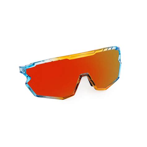 SASA Z Series Prismatic Blue / Orange Frame with Red Revo Lens Sports ...