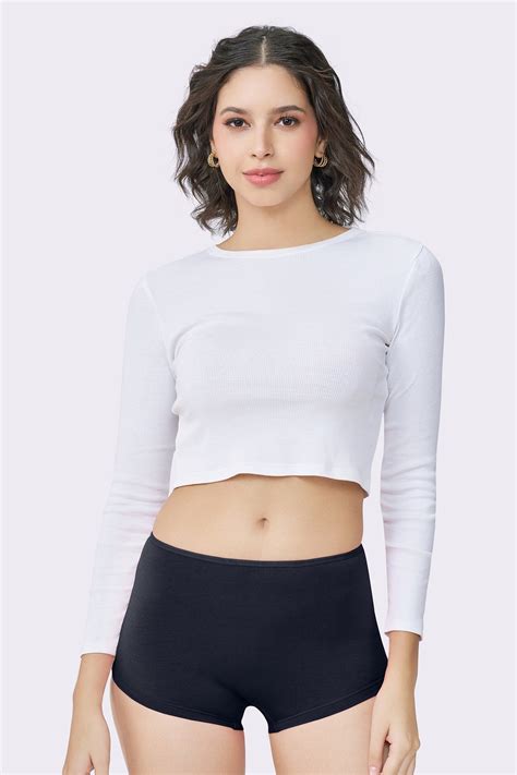 Boy Leg Shorts | Combed Elastane Stretch Fabric – Everyday Intimates