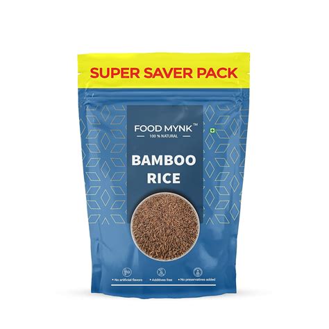 Food Mynk Organic Bamboo Rice (250g) | Nutrient-Rich Mulayari | Fiber ...