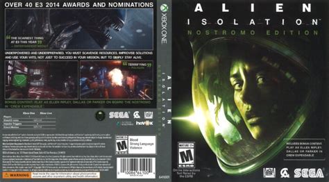 Image result for Alien Isolation Xbox One Cover