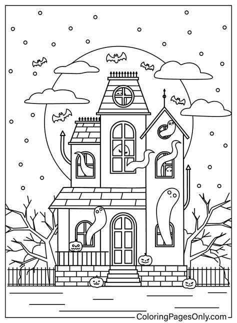 Best Photos Of Printable Halloween Haunted House - Halloween ...