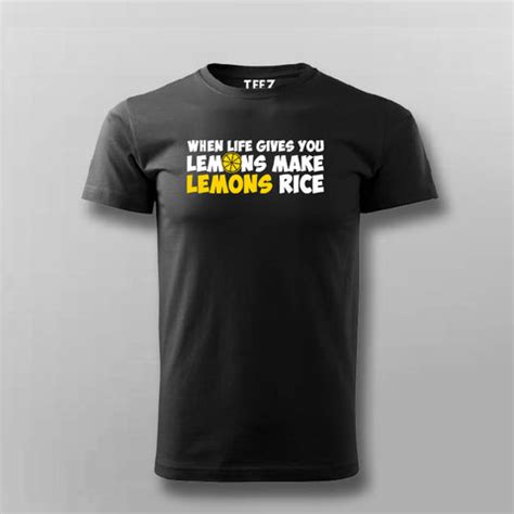 When Life Give You Lemons Make Lemon T-Shirt For Men – TEEZ.in