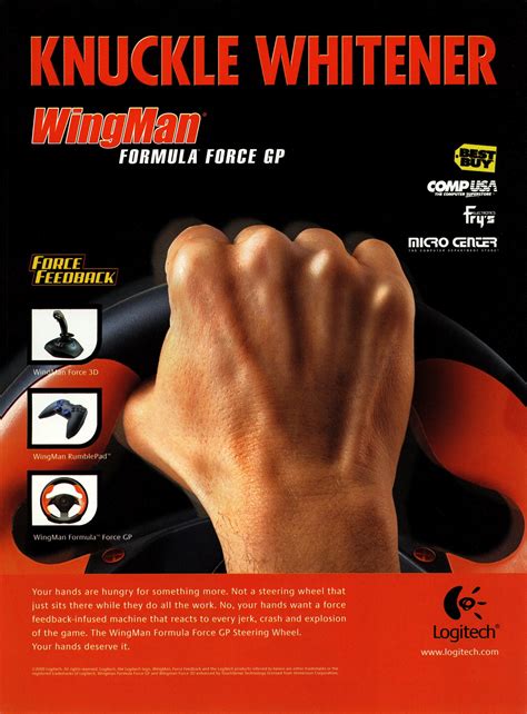 Image result for Logitech WingMan Formula Force GP Windows 1.0